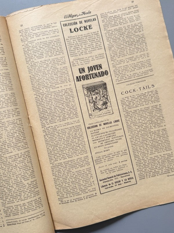 El Hogar y la Moda, nº762 - 5 de febrero de 1928