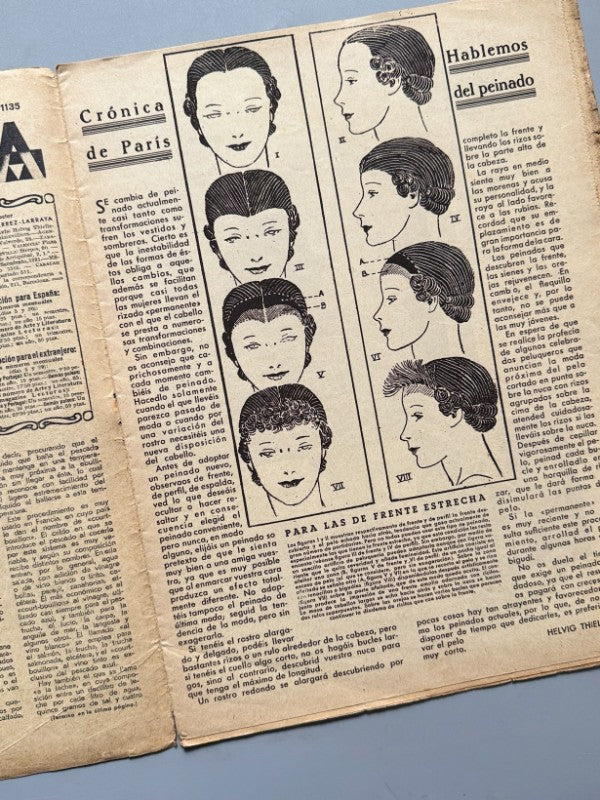 El Hogar y la Moda, nº1135 - 5 de abril de 1937