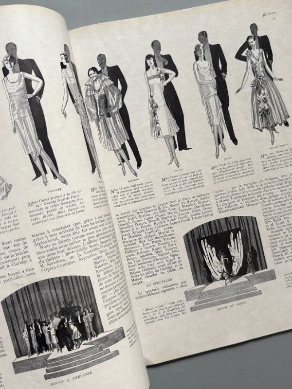 Femina. Revista de moda francesa - Editions Pierre Lafitte, agosto de 1926