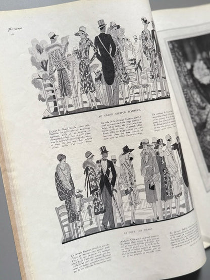 Femina. Revista de moda francesa - Editions Pierre Lafitte, agosto de 1926