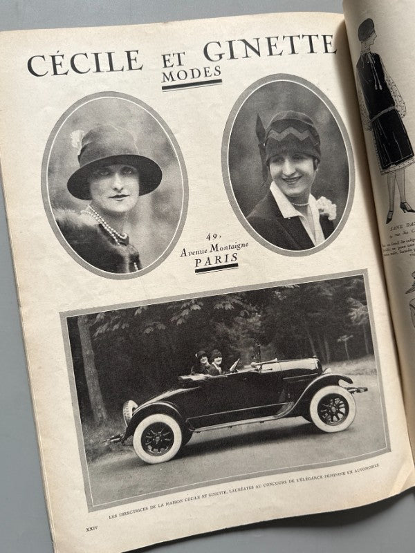 Femina. Revista de moda francesa - Editions Pierre Lafitte, agosto de 1926