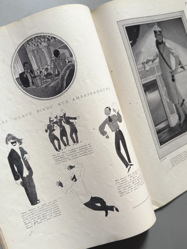 Femina. Revista de moda francesa - Editions Pierre Lafitte, agosto de 1926