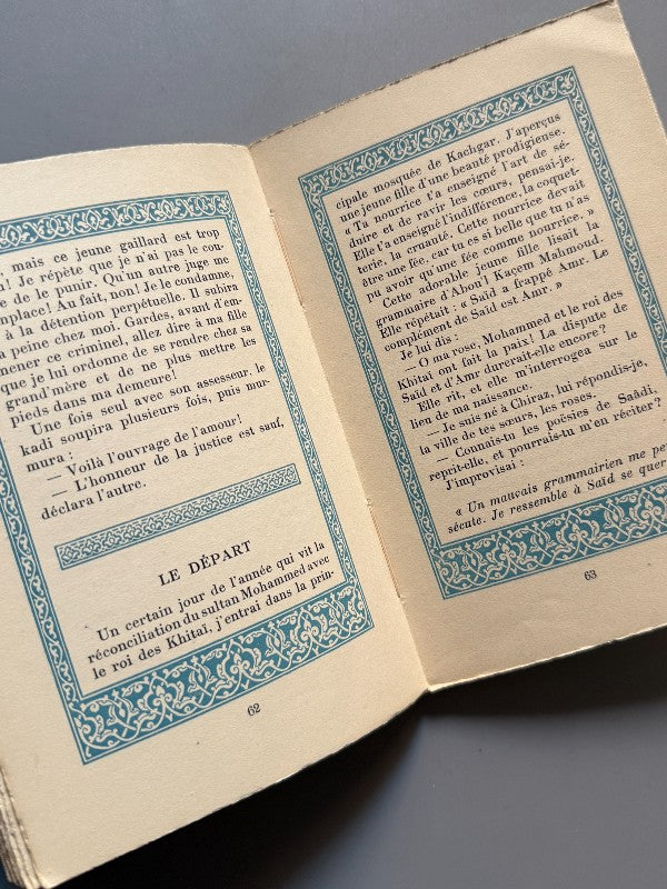Le Jardin des Roses, Saádi - L'Édition D'Art H. Piazza, 1935