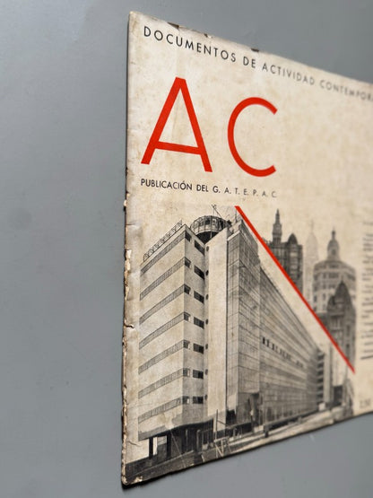 AC 1. Documentos de Actividad Contemporánea. Arquitectura - G.A.T.E.P.A.C., 1931