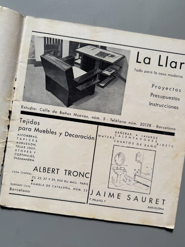 AC 1. Documentos de Actividad Contemporánea. Arquitectura - G.A.T.E.P.A.C., 1931