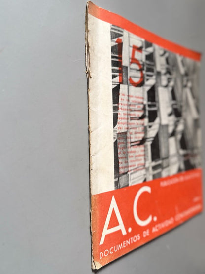 AC 15. Documentos de Actividad Contemporánea. Arquitectura - G.A.T.E.P.A.C., 1934