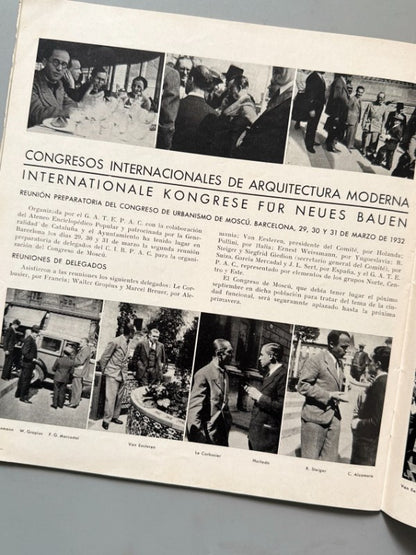 AC 5. Documentos de Actividad Contemporánea. Arquitectura - G.A.T.E.P.A.C., 1932