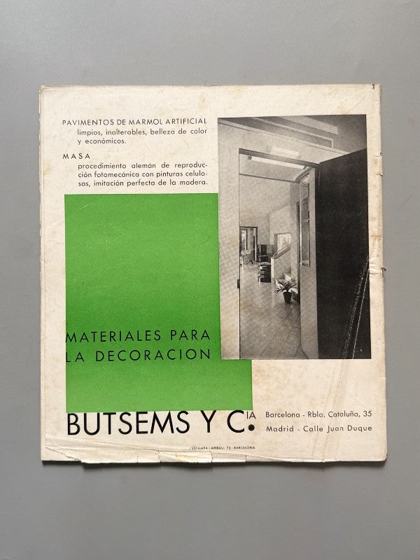 AC 5. Documentos de Actividad Contemporánea. Arquitectura - G.A.T.E.P.A.C., 1932