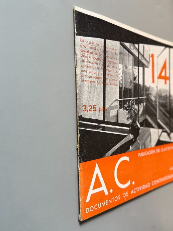 AC 14. Documentos de Actividad Contemporánea. Arquitectura - G.A.T.E.P.A.C., 1934