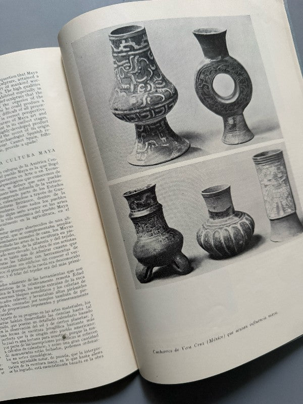 Revista de la Residencia de Estudiantes. Cultura y arte Maya. Año II, nº I - Diciembre 1927