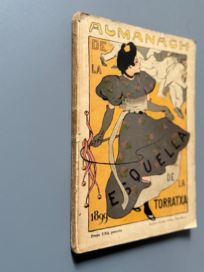 Almanach de la Esquella de la Torratxa 1899. Picasso, Gargallo, Apel·les Mestres - A. López editor