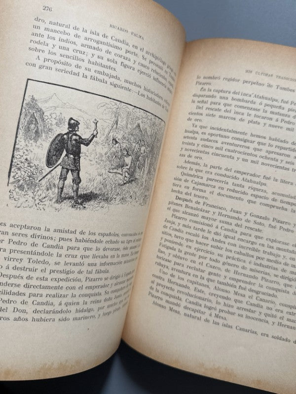 Mis últimas tradiciones peruanas y cachivachería, Ricardo Palma - Casa Editorial Maucci, 1906