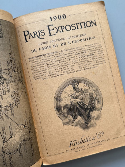 Exposition Paris 1900. Guide pratique du visiteur de Paris et de L'Exposition - Hachette & Cie, 1900