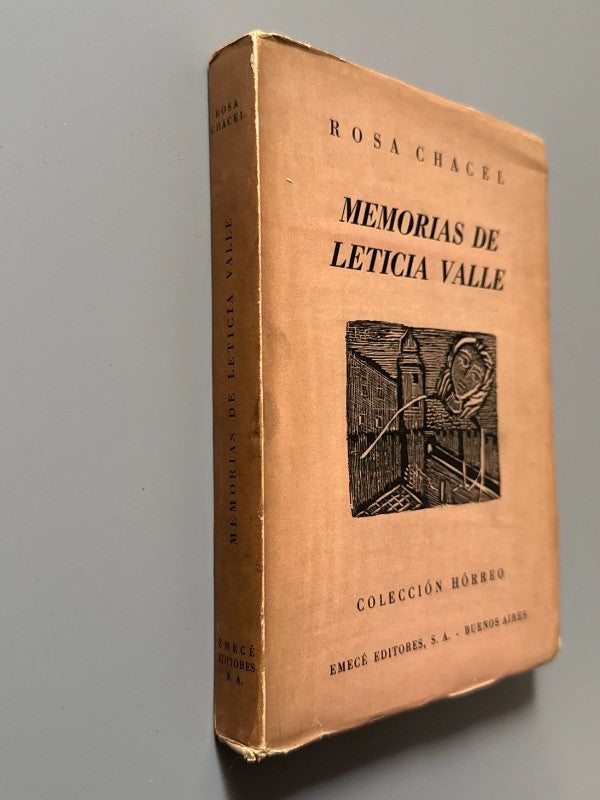 Memorias de Leticia Valle, Rosa Chacel (1ª ed.) - Emecé Editores, 1945