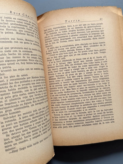 Teresa, Rosa Chacel (1ª ed.) - Ediciones Nuevo Romance, 1941
