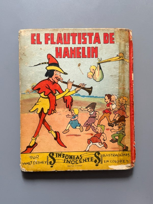 El flautista de Hamelin, Walt Disney - Sociedad General Española de Librería, 1934