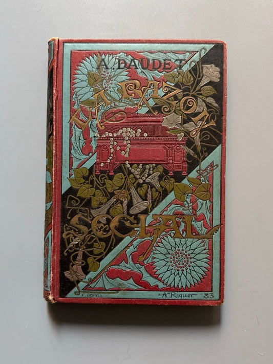 La Razón Social. Fromont y Risler, Alfonso Daudet - Biblioteca Arte y Letras, 1883