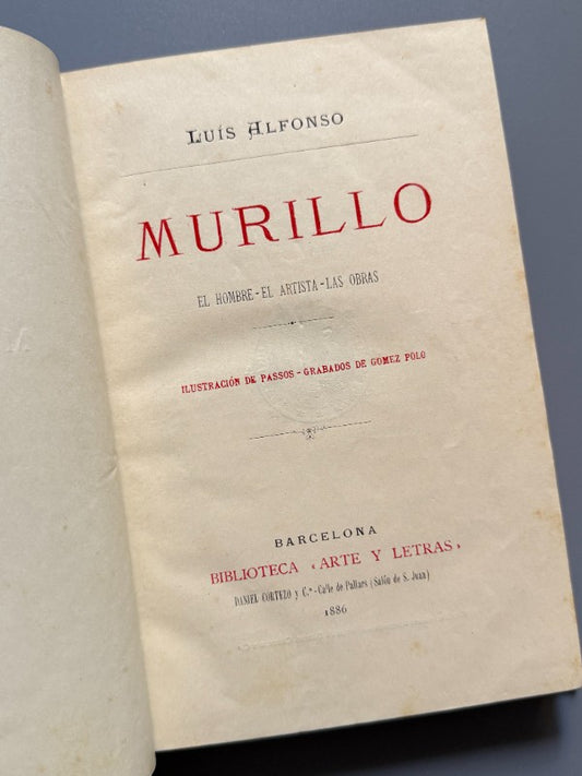 Murillo, Luis Alfonso - Biblioteca Arte y Letras, 1886