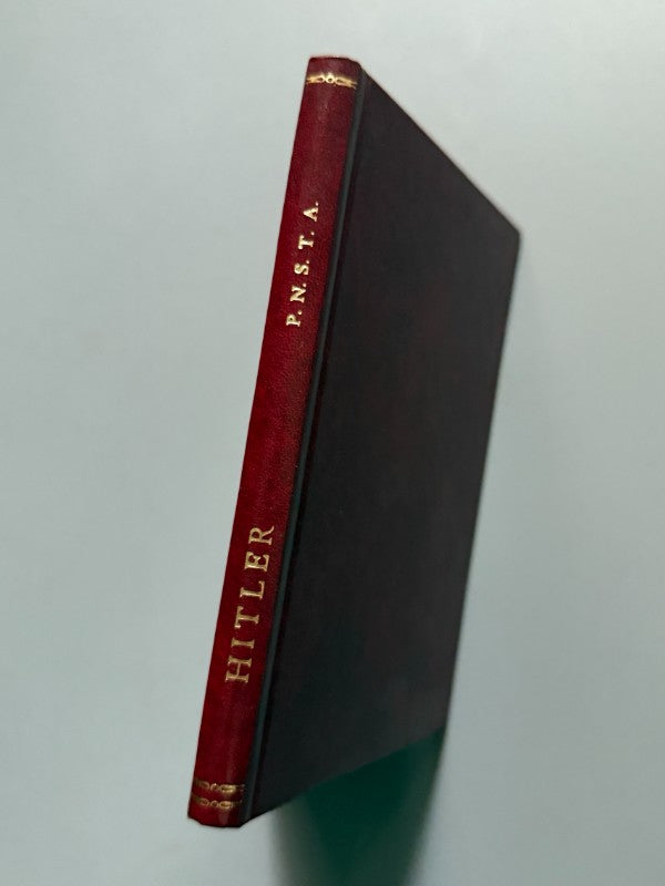 Hitler. Programa del P. N. S. T. A., Godofredo Feder - Madrid, 1932