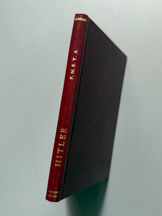 Hitler. Programa del P. N. S. T. A., Godofredo Feder - Madrid, 1932