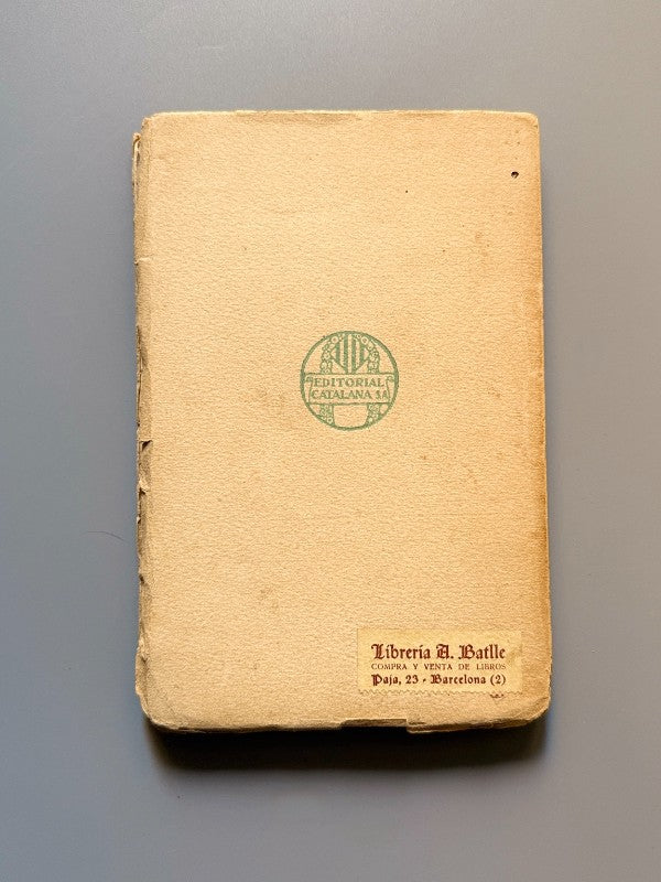 La mare balena, Caterina Alber i Paradís (Victor Català) - Ed. Catalana S.A., 1920