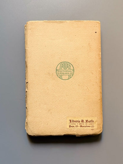La mare balena, Caterina Alber i Paradís (Victor Català) - Ed. Catalana S.A., 1920