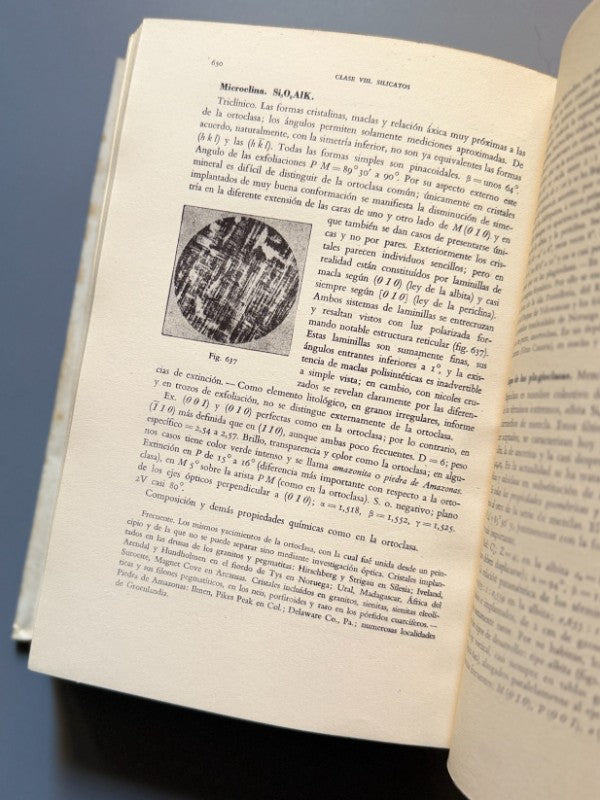 Tratado de mineralogía, F. Klockmann y P. Ramdohr - Ed. Gustavo Gili, 1940