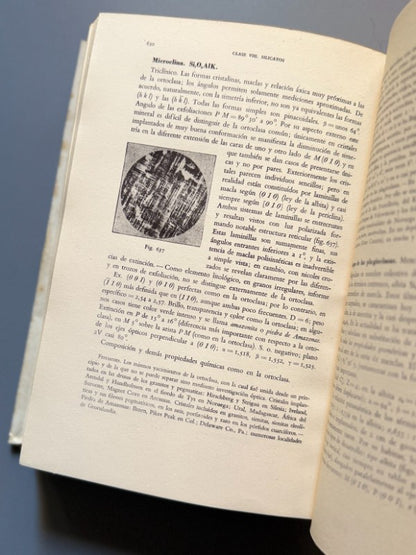 Tratado de mineralogía, F. Klockmann y P. Ramdohr - Ed. Gustavo Gili, 1940