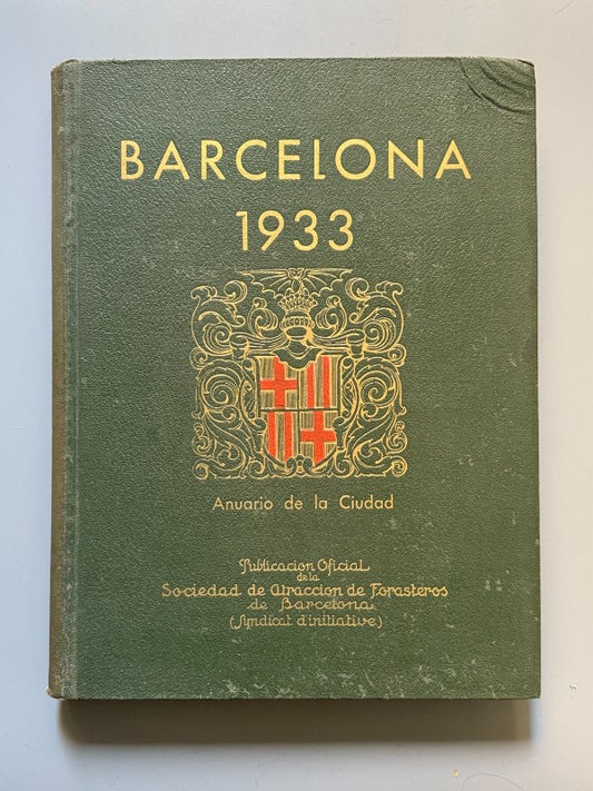 Barcelona 1933, Sociedad de Atracción de Forasteros - 1933