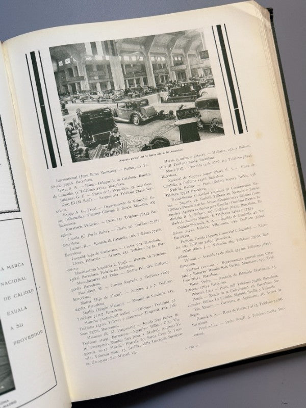 Barcelona 1933, Sociedad de Atracción de Forasteros - 1933