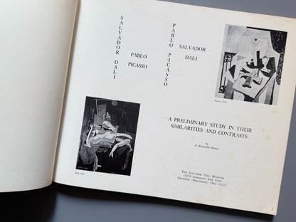 Pablo Picasso, Salvador Dalí. Similarities and contrasts, A. Reynolds Morse - 1973