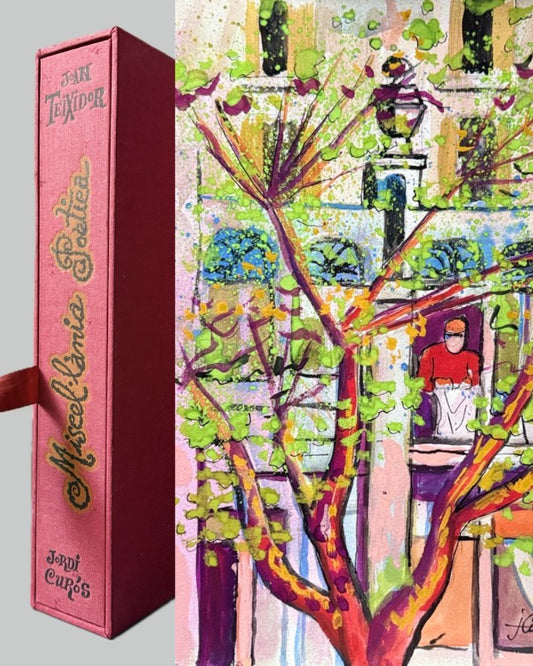 Miscel·lània poètica, Joan Teixidor. Jordi Curós, aguafuertes y gouache original. Nº36 - 1988