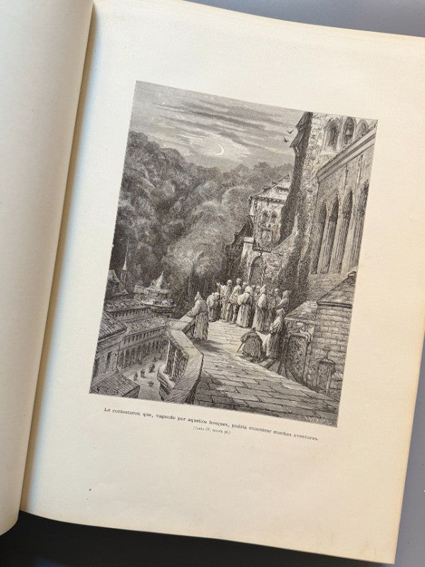 Orlando furioso, Ludovico Ariosto. Ilustrado por Gustave Doré - Font y Torrens Editores, 1883-1885