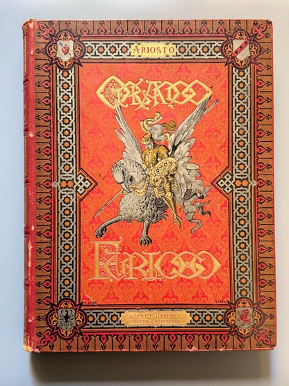 Orlando furioso, Ludovico Ariosto. Ilustrado por Gustave Doré - Font y Torrens Editores, 1883-1885