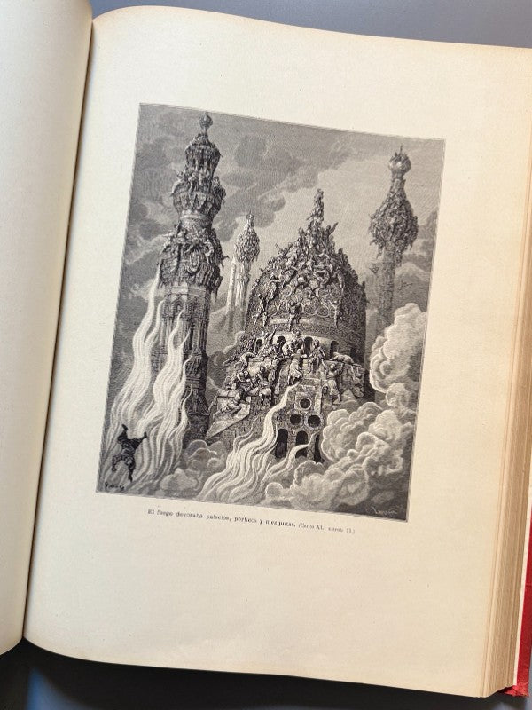 Orlando furioso, Ludovico Ariosto. Ilustrado por Gustave Doré - Font y Torrens Editores, 1883-1885