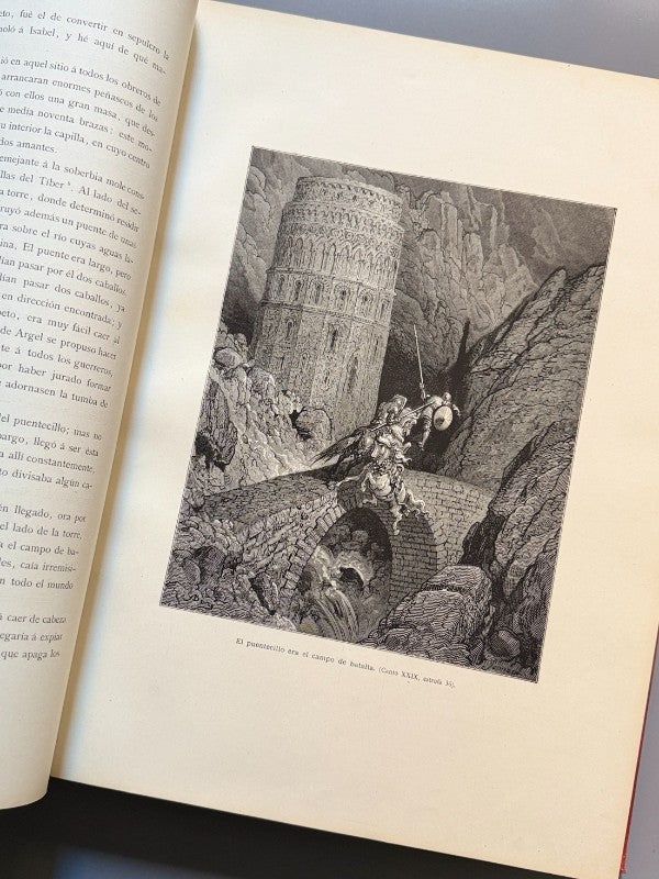 Orlando furioso, Ludovico Ariosto. Ilustrado por Gustave Doré - Font y Torrens Editores, 1883-1885