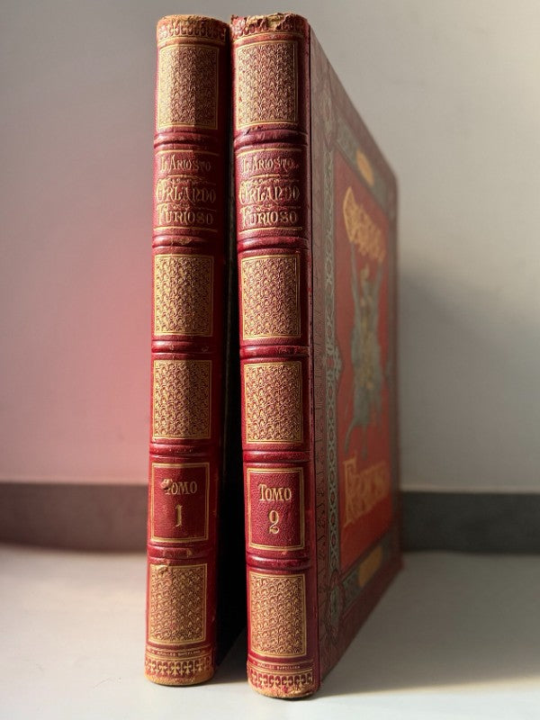 Orlando furioso, Ludovico Ariosto. Ilustrado por Gustave Doré - Font y Torrens Editores, 1883-1885