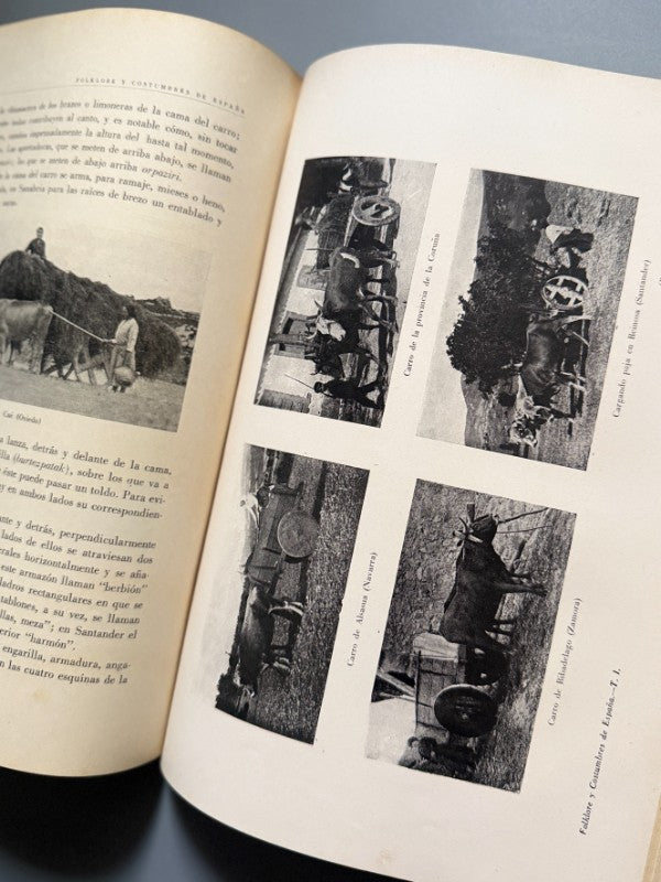 Folklore y costumbres españolas, F. Carreras y Candi - Casa Editorial Alberto Martín, 1931-1933