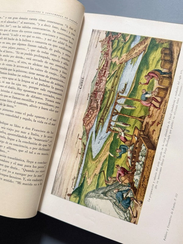 Folklore y costumbres españolas, F. Carreras y Candi - Casa Editorial Alberto Martín, 1931-1933
