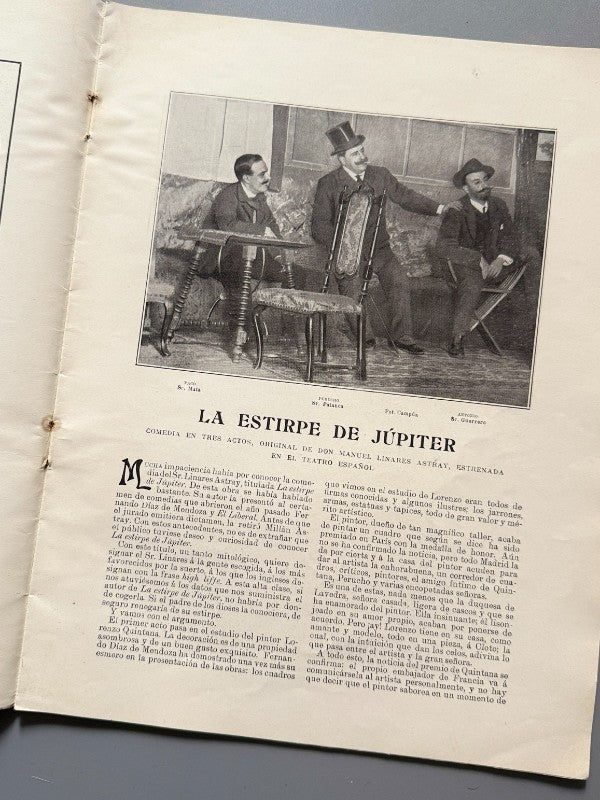 Revista El Teatro, nº51 - Año V, diciembre de 1904