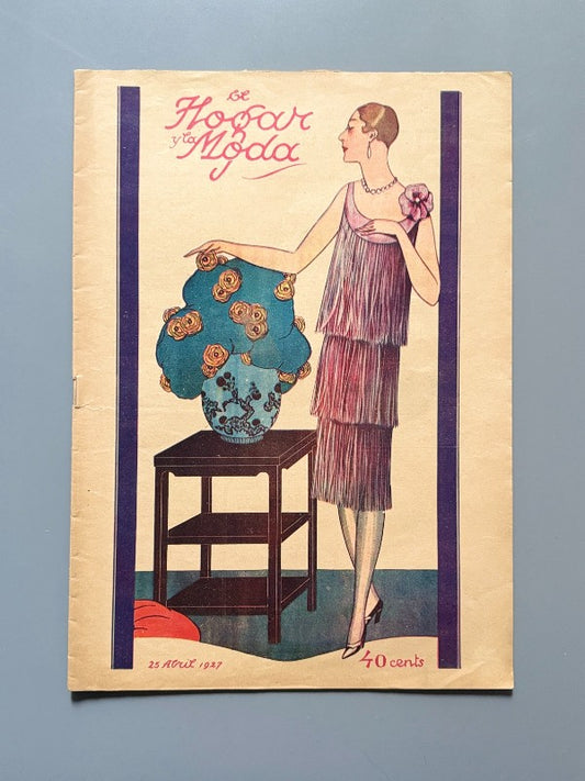 El hogar y la moda, nº734. Artículo de Carmen de Burgos (Colombine) - 25 de abril de 1927