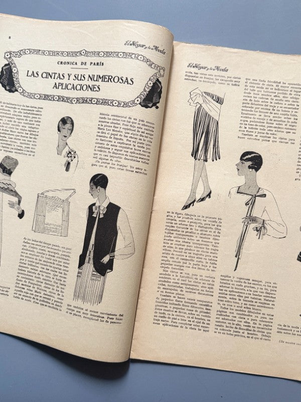 El hogar y la moda, nº734. Artículo de Carmen de Burgos (Colombine) - 25 de abril de 1927
