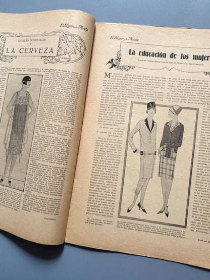 El hogar y la moda, nº734. Artículo de Carmen de Burgos (Colombine) - 25 de abril de 1927