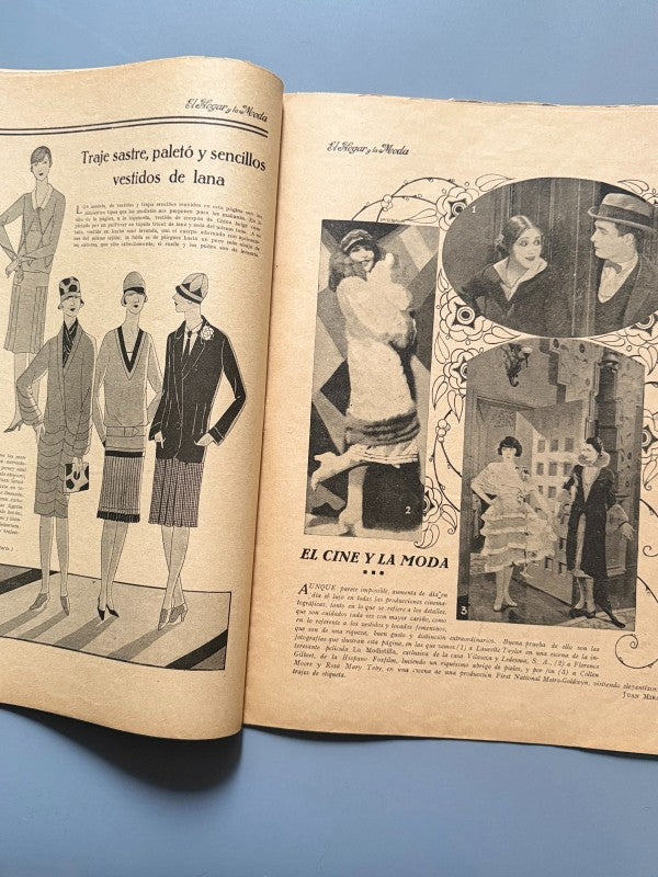 El hogar y la moda, nº734. Artículo de Carmen de Burgos (Colombine) - 25 de abril de 1927