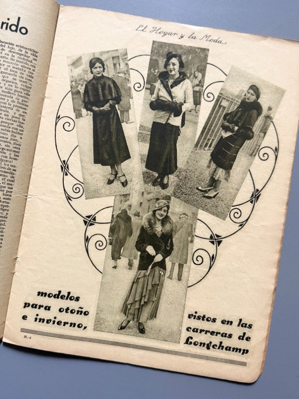 El hogar y la moda, nº895 - 5 de noviembre de 1931
