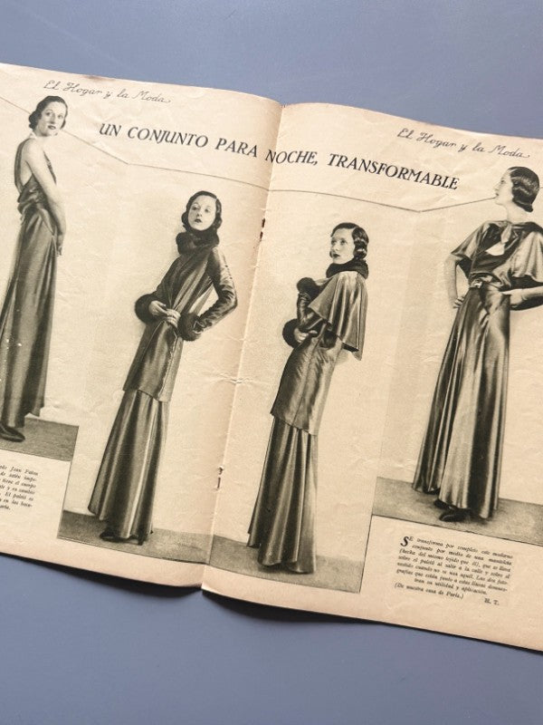 El hogar y la moda, nº895 - 5 de noviembre de 1931
