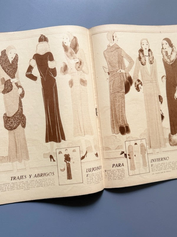 El hogar y la moda, nº865. Diseño portada Jenny Carré - 5 de enero de 1931