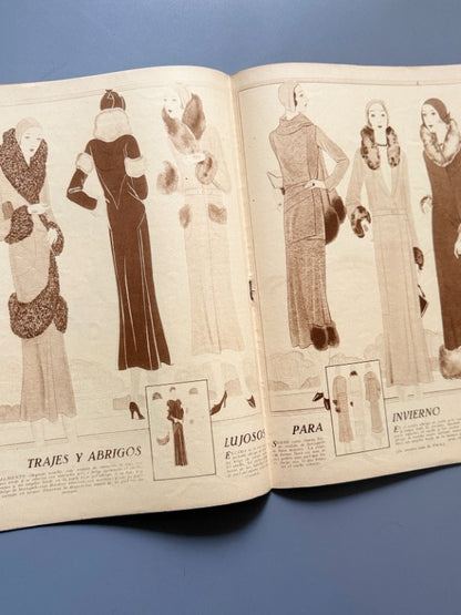 El hogar y la moda, nº865. Diseño portada Jenny Carré - 5 de enero de 1931