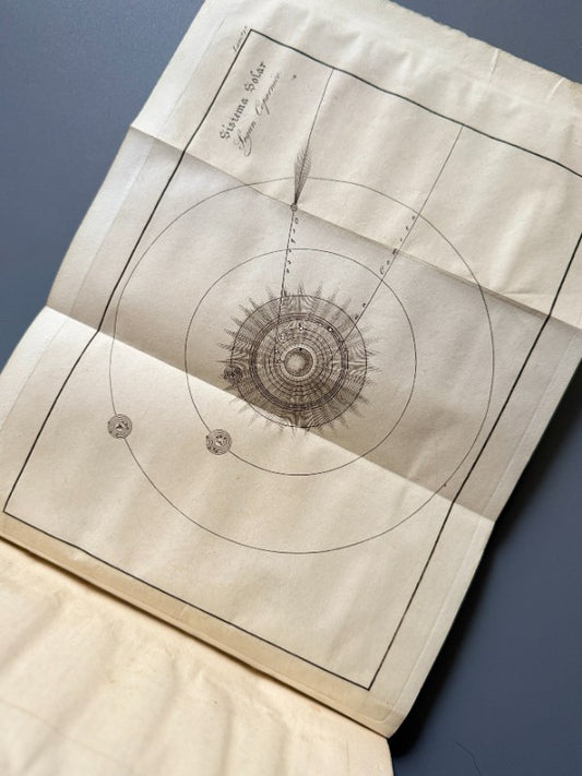 Elementos de geografía astronómica, física y política, Antonio de Montenegro (desplegables) - 1840