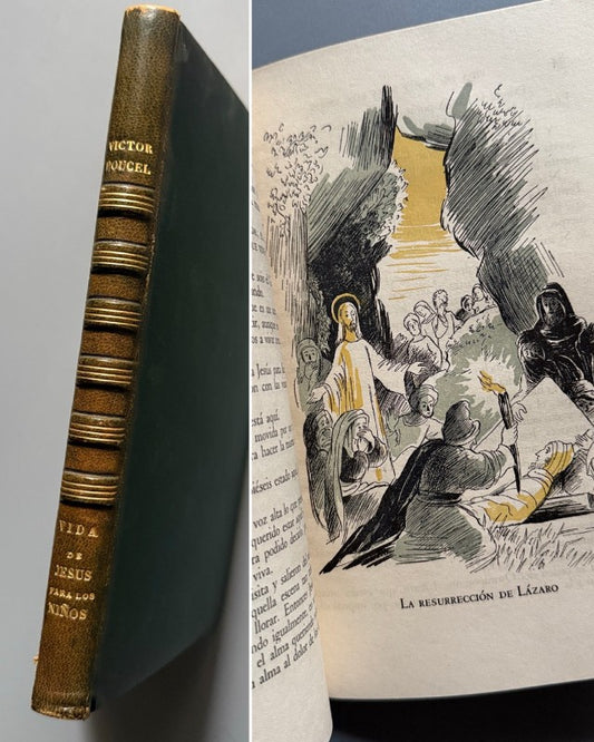 Vida de Jesús para niños, Víctor Poucel - Ed. Juventud, 1945